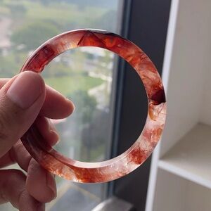 Fire Healer quartz Bracelet /Bangle 58.5mm/2.3inch